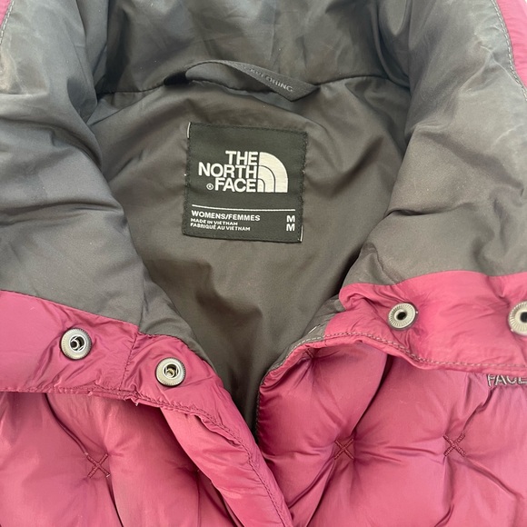 The North Face Maroon Quilted Vest - Picture 3 of 4
